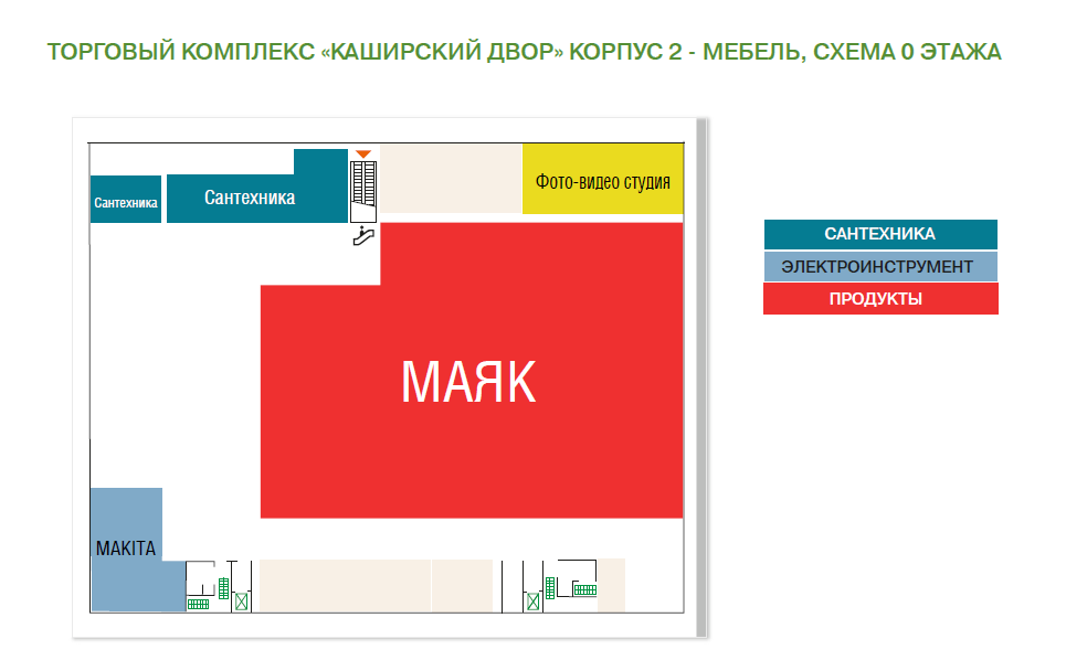 Гостиный двор схема входов