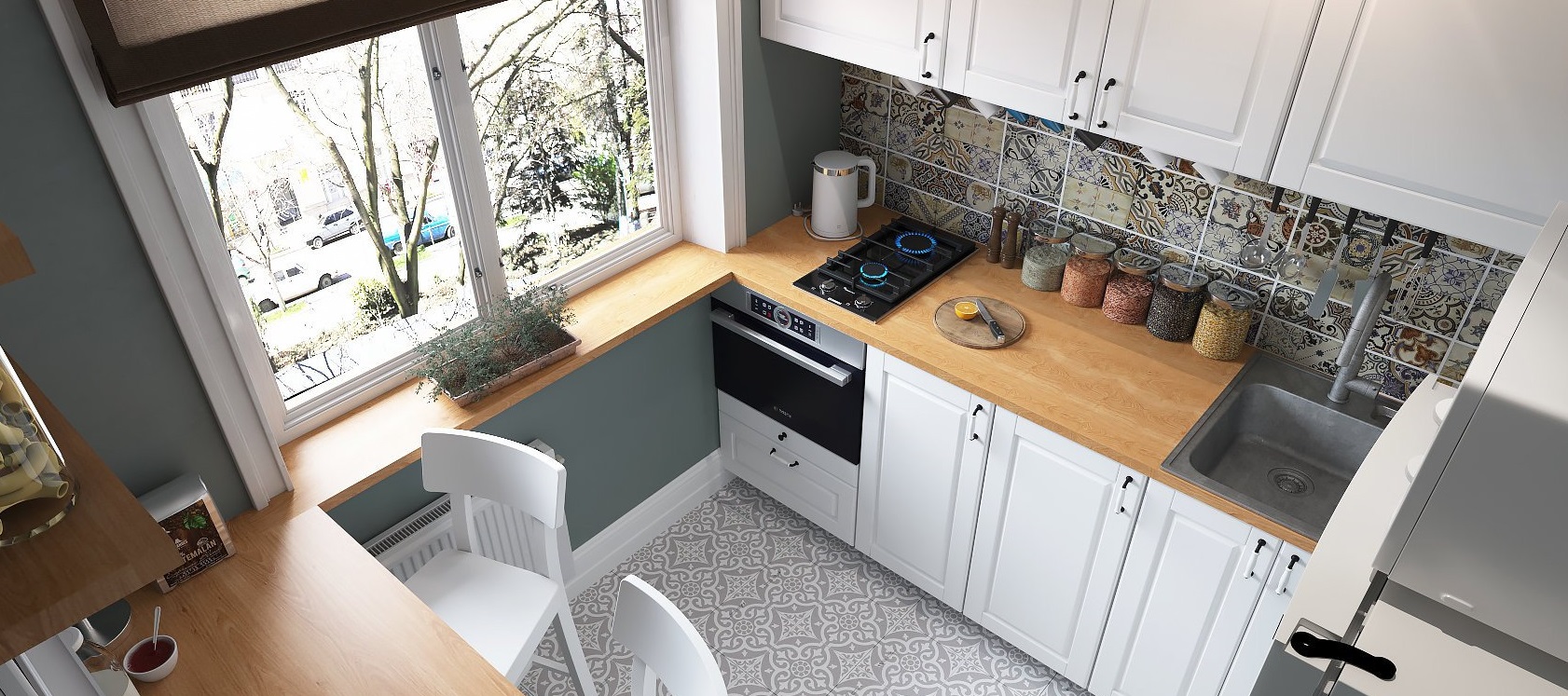 Дизайн маленькой кухни: советы, идеи, фото | VK
