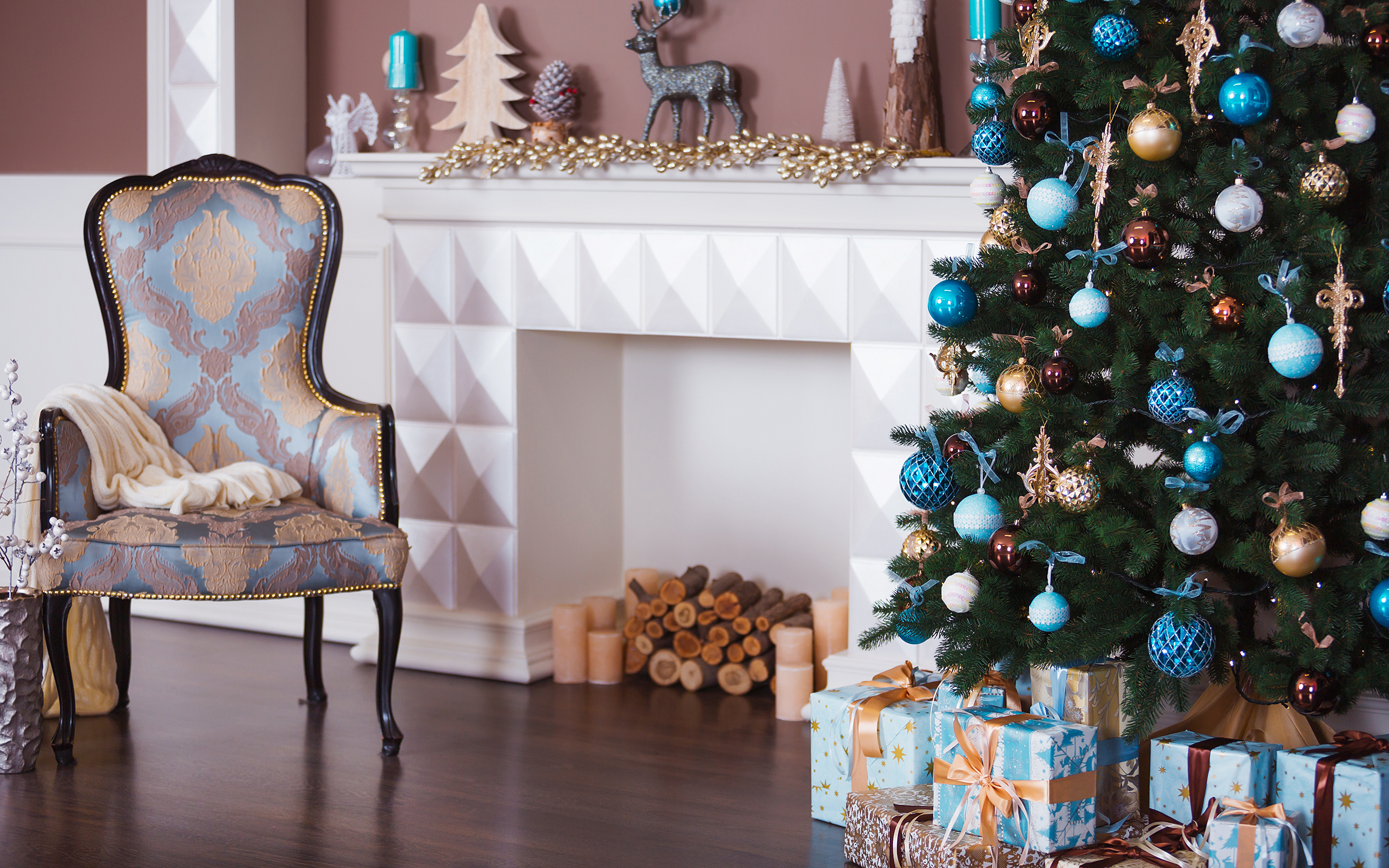 Цвет Рождества: модные решения для вашего дома