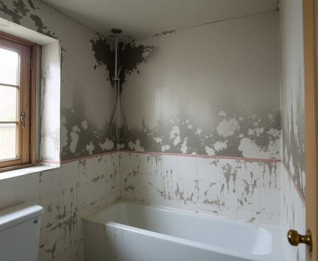 Как избавиться от плесени на стенах