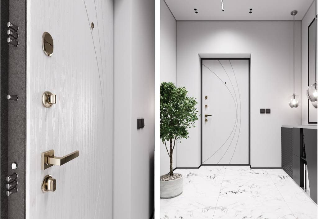 Материалы входных дверей для защиты и тепла