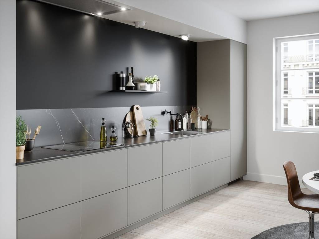 Кухни без навесных шкафов