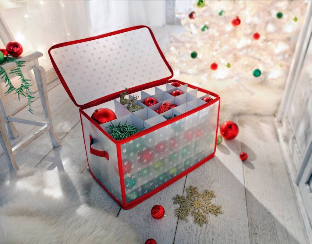 Как хранить новогодние украшения